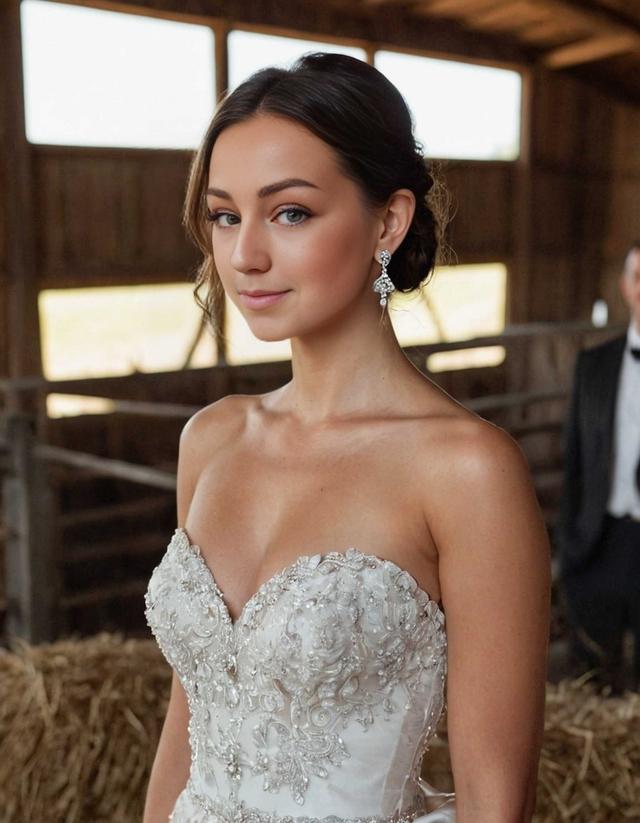 Wedding Bride Barn 2