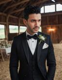 Wedding Groom Barn 1